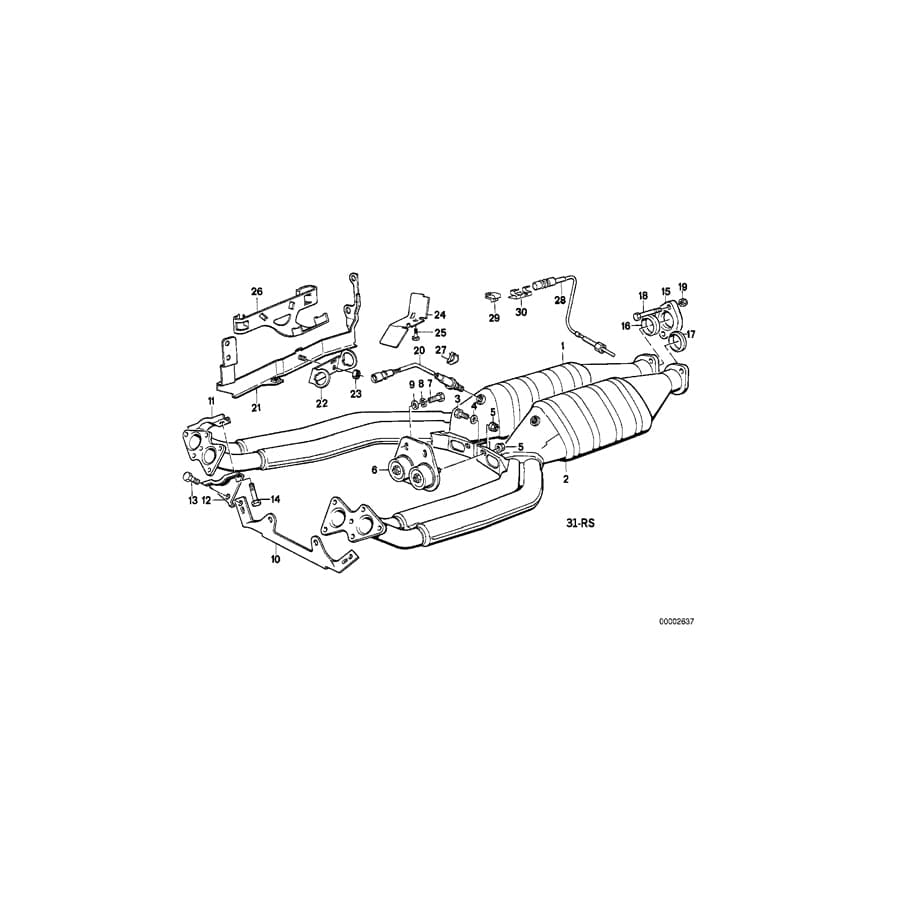 Genuine BMW 12531719593 E32 Stone-Chip Guard (Inc. 750i, 750iL & 750iLS) | ML Performance UK Car Parts