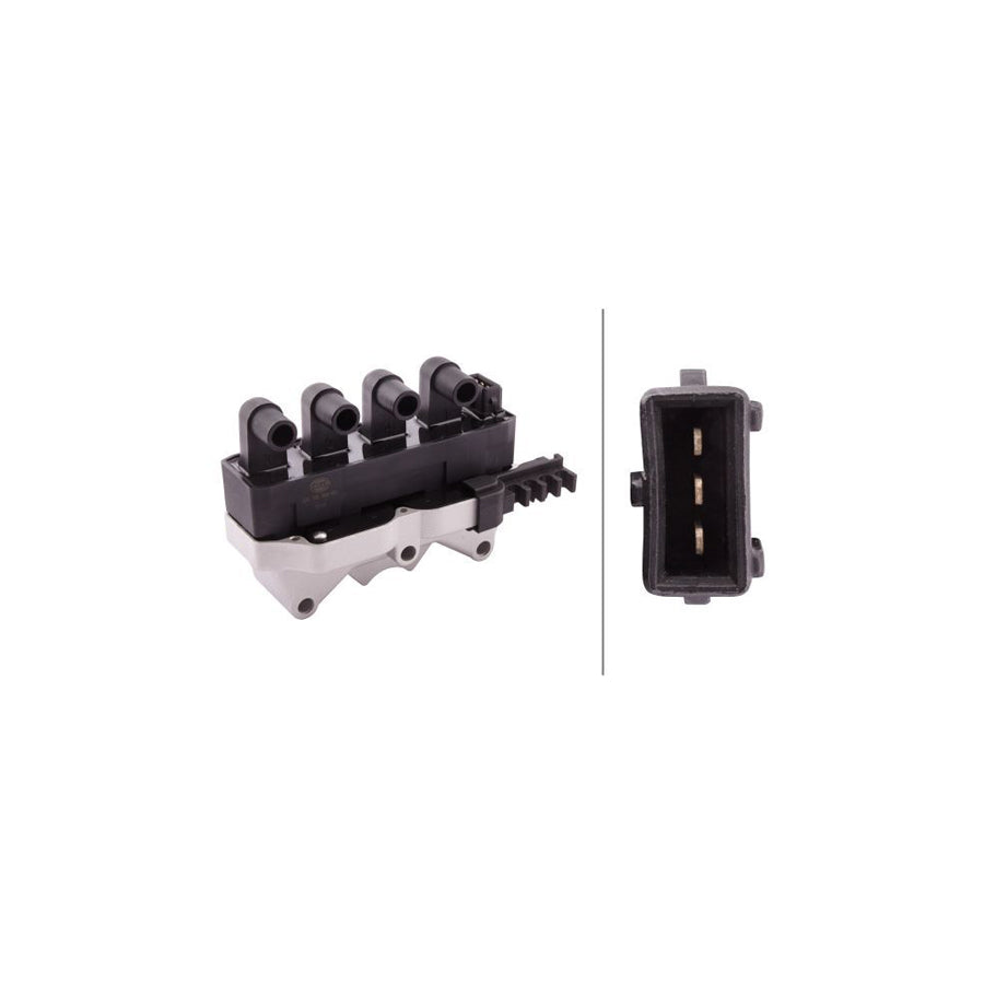 Hella 5DA 358 000-491 Ignition Coil