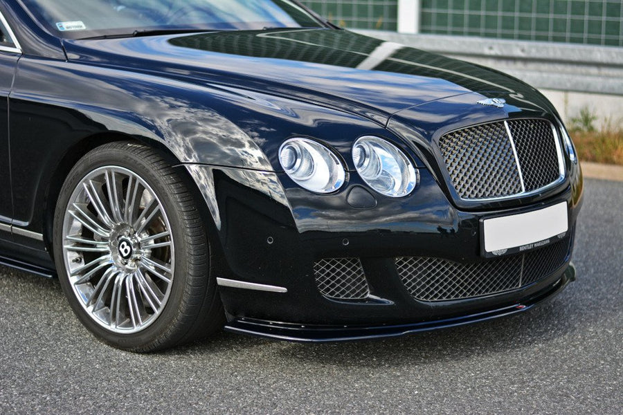 Maxton Design BE-CO-GT-1-FD1T Front Splitter V.1 Bentley Continental GT | ML Performance UK Car Parts