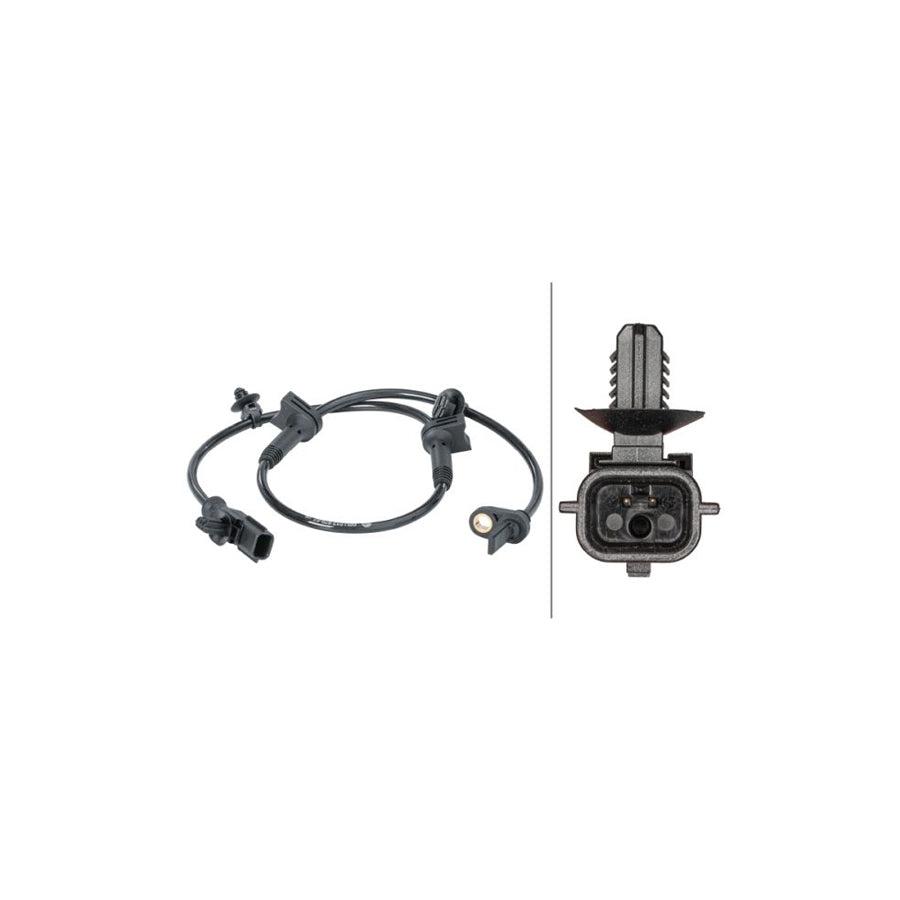 Hella 6PU 012 679-621 Abs Sensor