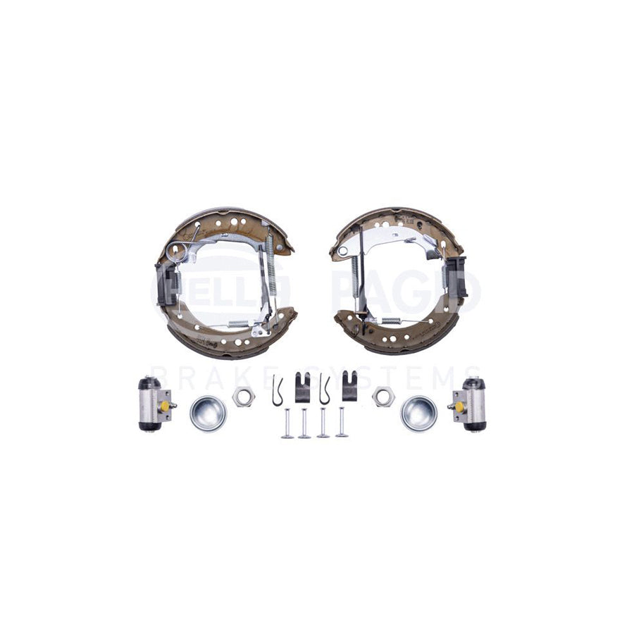 Hella Shoe Kit Pro 8DB 355 004-741 Brake Set, Drum Brakes For Citro����n C3