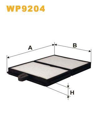 WIX Filters WP9204 Pollen Filter