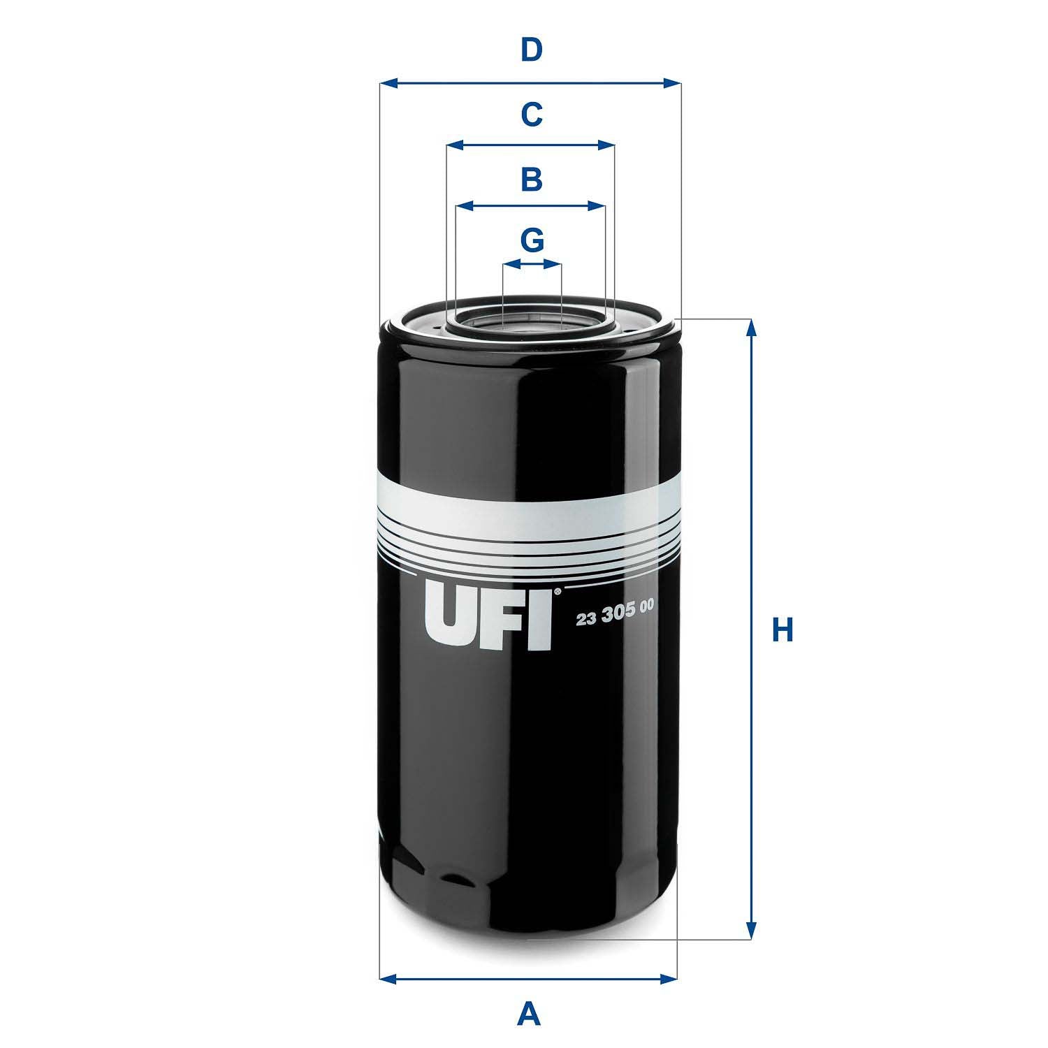 UFI 23.305.00 Oil Filter