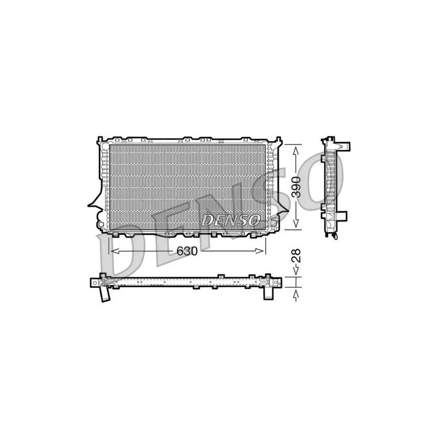 Denso DRM02006 Drm02006 Engine Radiator | ML Performance UK