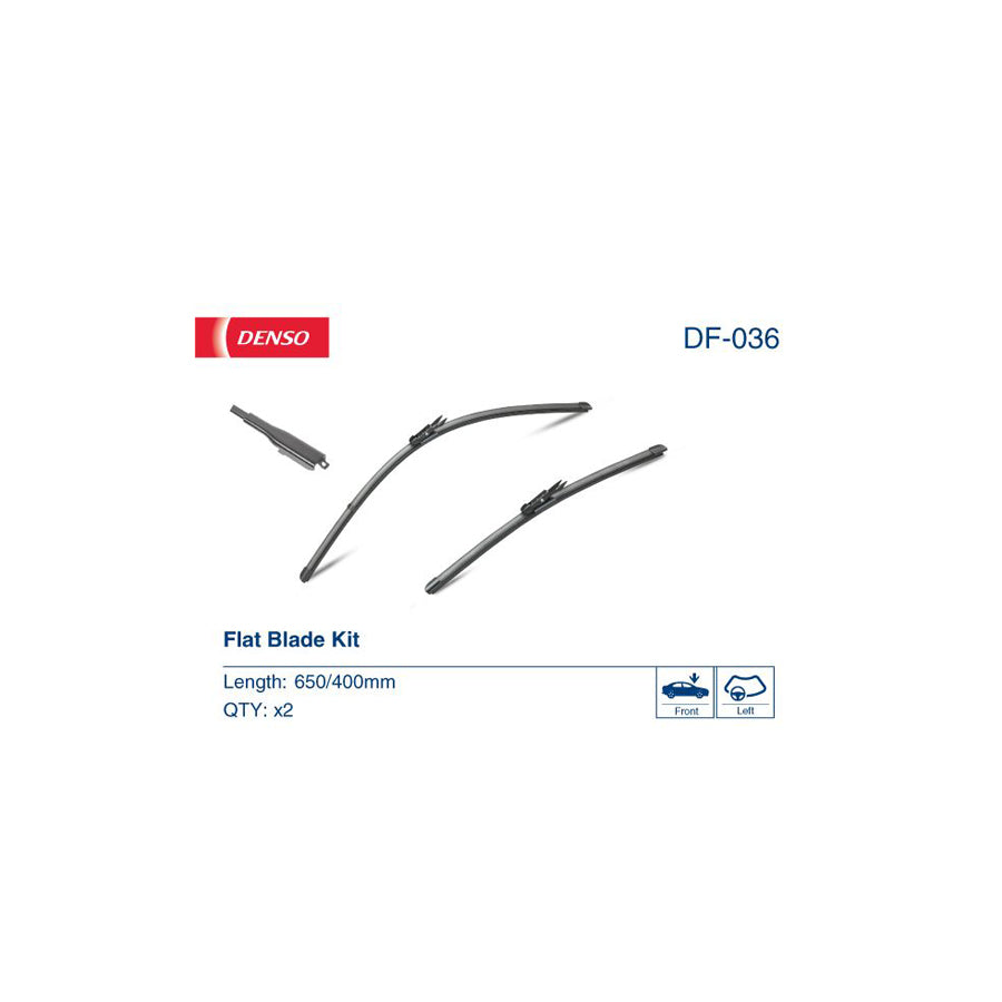 Denso Flat Df-036 Wiper Blade For Opel Corsa | ML Performance UK Car Parts