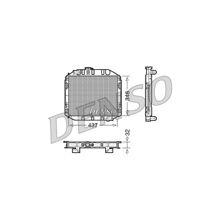 Denso DRM10001 Drm10001 Engine Radiator | ML Performance UK