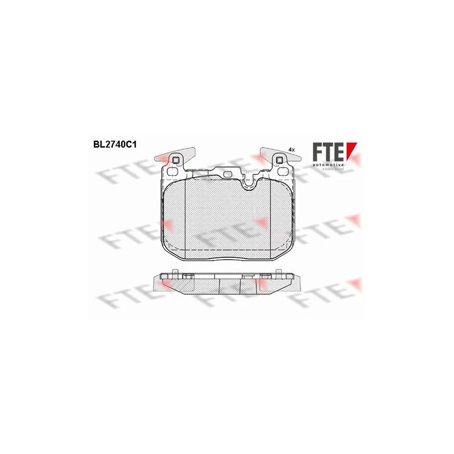 Fte 9010955 Brake Pad Set | ML Performance UK Car Parts