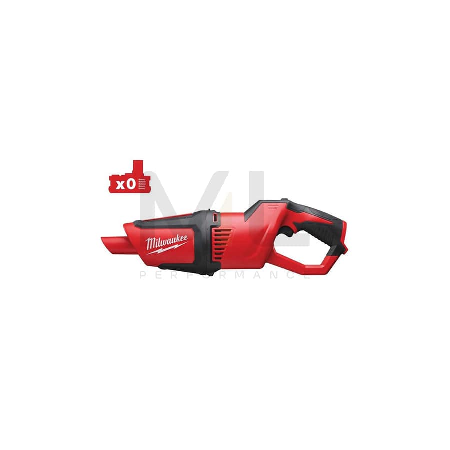 MILWAUKEE 4933448390 Handheld vacuum 12V, battery not included | ML Performance Car Parts