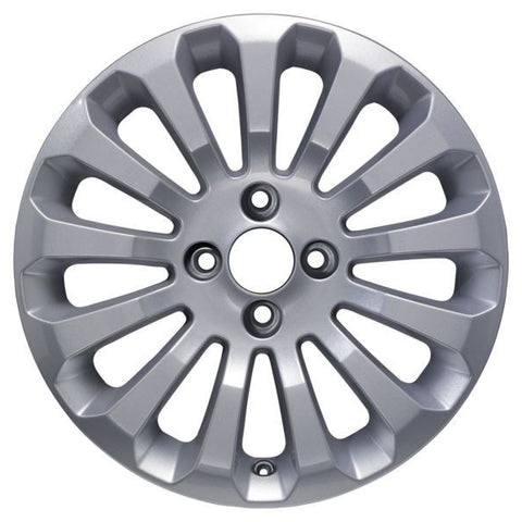 GENUINE FORD 2237359 x4 SET OF 4 KA ALLOY WHEEL 15" 13-SPOKE DESIGN, SILVER 09/2008 - 05/2016 | ML Performance UK