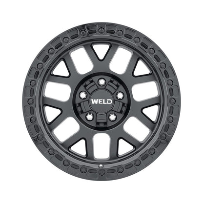 Weld W10478502625 Cinch W104 Wheel 17x8.5 5x108 ET38 BS6.25 Satin Black - Gloss Black