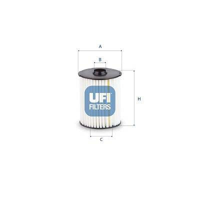 UFI 25.228.00 Oil Filter For Fiat Ducato