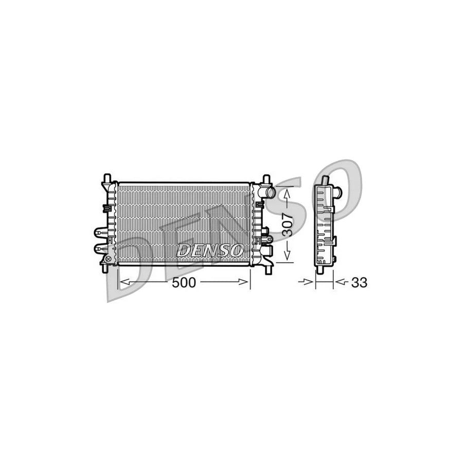 Denso DRM10027 Drm10027 Engine Radiator | ML Performance UK