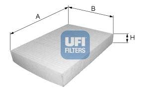 UFI 53.135.00 Pollen Filter For Suzuki Liana