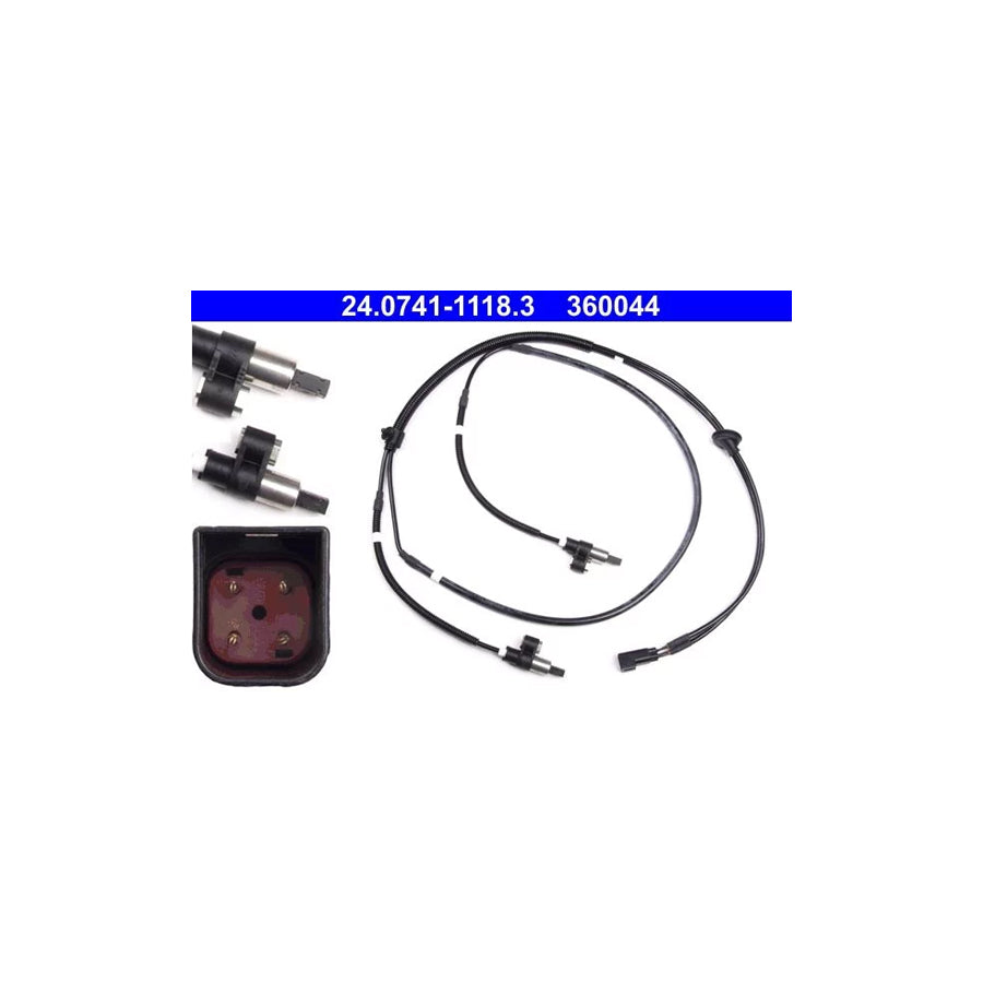 ATE 24.0741-1118.3 Abs Sensor For Ford Fiesta