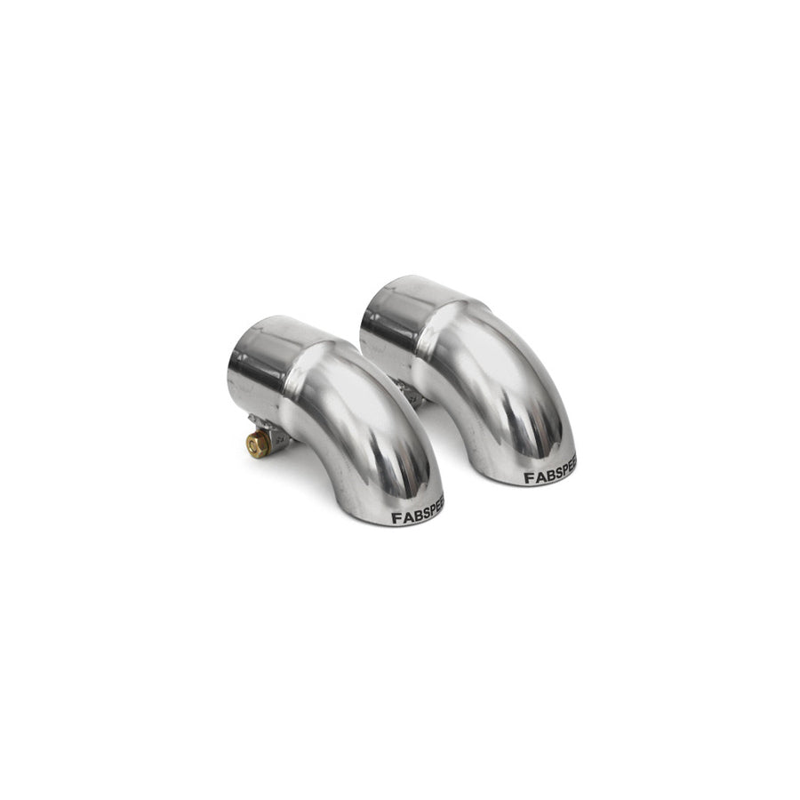 Fabspeed Porsche Competition Slip-On Turndown Tips (2.50"/63.5mm ID) - Fabspeed Exhausts Only | ML Performance UK