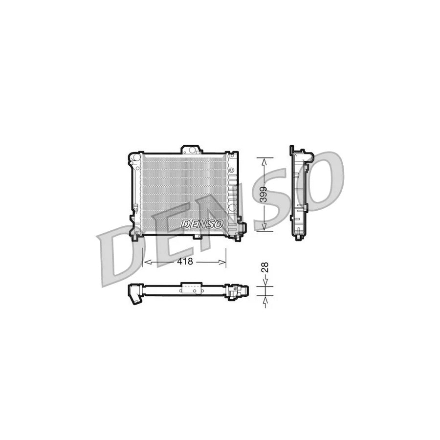 Denso DRM25004 Drm25004 Engine Radiator For Saab 9000 | ML Performance UK