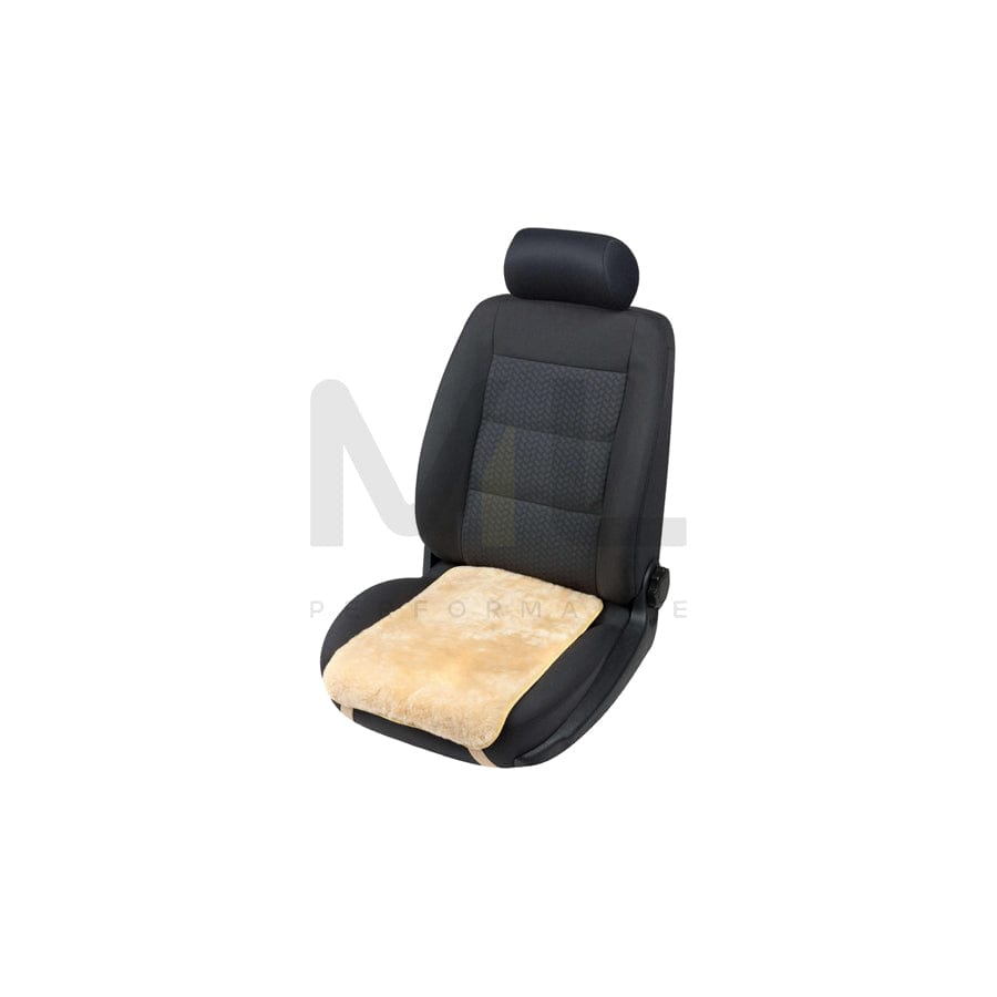 WALSER ZIPP IT 20015 Car seat protector Polyester, Sheepskin | ML Performance Car Parts