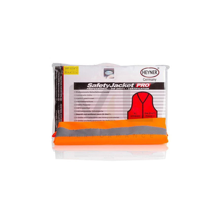 HEYNER SafetyJacket Pro 549000 Hi-vis vest Orange, XL, DIN EN 20471:2013 | ML Performance Car Parts