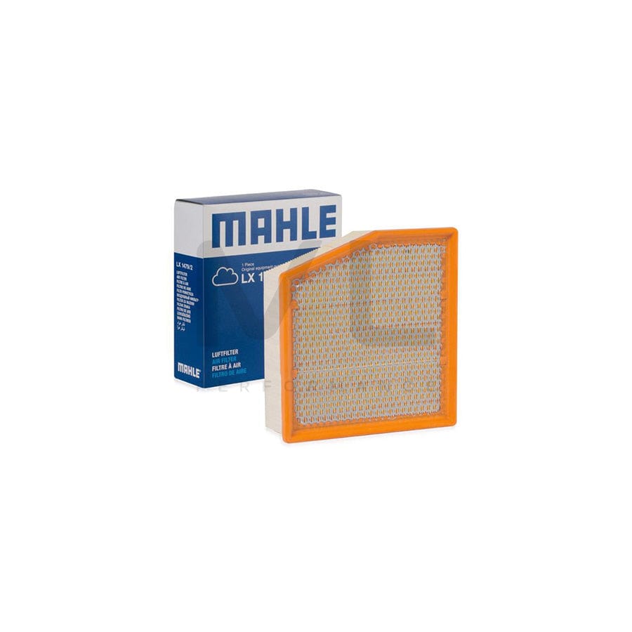 MAHLE ORIGINAL LX 1479/2 Air Filter for VW Phaeton (3D1, 3D2, 3D3, 3D4, 3D6, 3D7, 3D8, 3D9) Filter Insert | ML Performance Car Parts