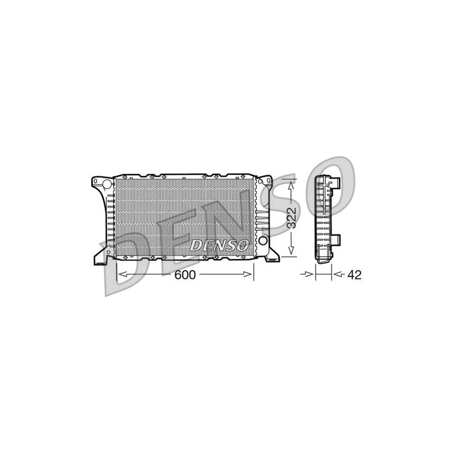 Denso DRM10097 Drm10097 Engine Radiator For Ford Transit | ML Performance UK