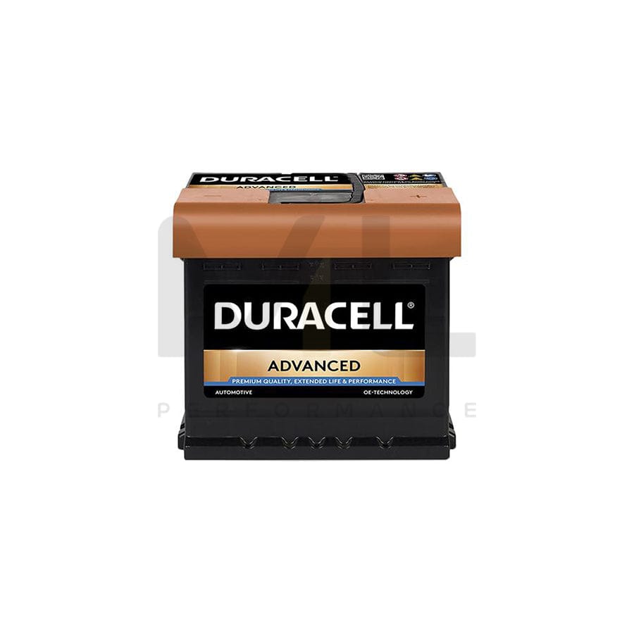 Duracell 012 / DA50 Advanced Car Battery | ML Performance UK Car Parts