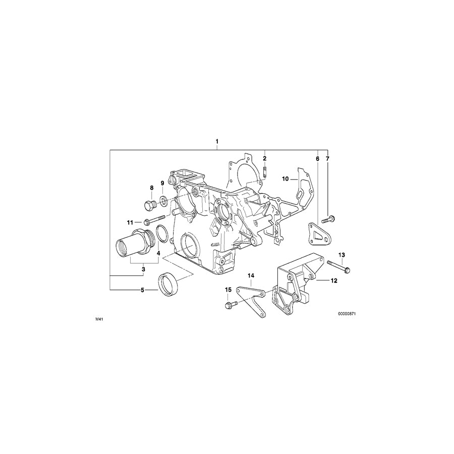 Genuine BMW 11141461423 E36 Screw Plug M20X1,5 (Inc. 525tds, 725tds & 525td) | ML Performance UK Car Parts