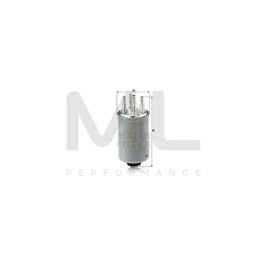 MANN-FILTER WK 829/4 Fuel filter In-Line Filter | ML Performance Car Parts