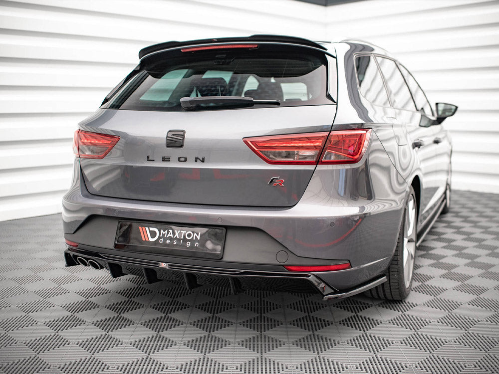 Maxton Design Seat Leon Fr Sportstourer MK3 (2012-2016) Rear Valance