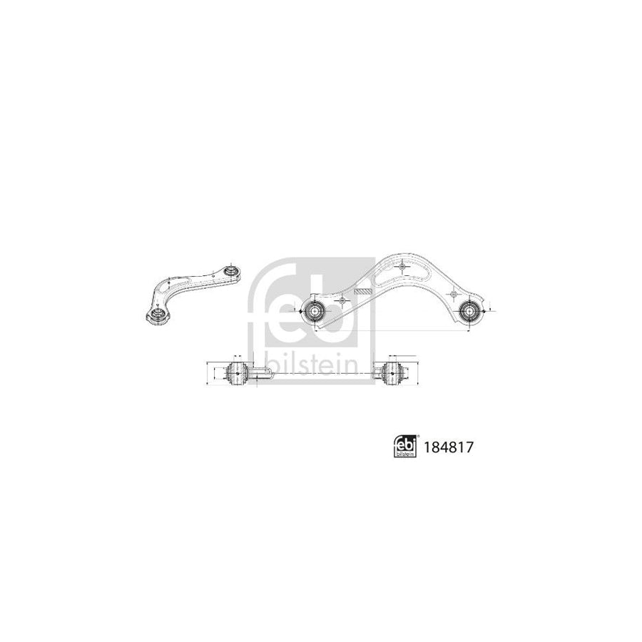 Febi Bilstein 184817 Suspension Arm