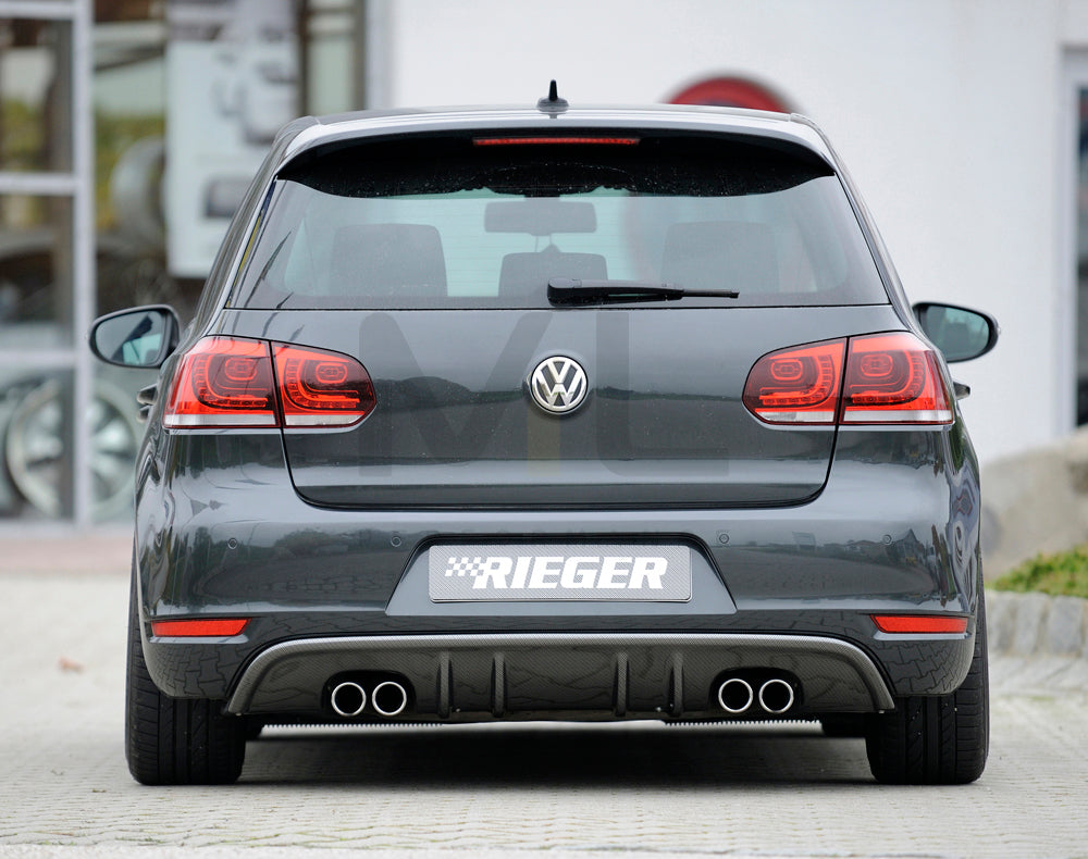 Rieger 00099139 VW Mk6 Golf GTD Rear Diffuser 2 | ML Performance UK Car Parts