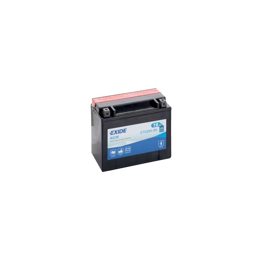 Exide ETX20H-BS 12V Motorcycle Battery | ML Performance UK Car Parts