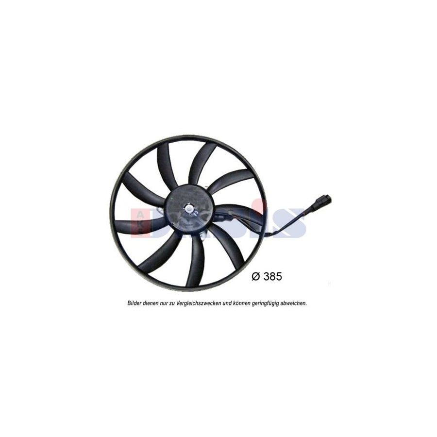 AKS Dasis 188062N Fan, Radiator For Renault Twingo I Hatchback | ML Performance UK