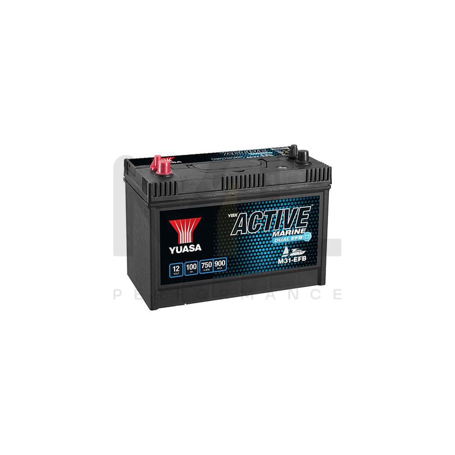 Yuasa M31-100S 12v 100Ah YBX Active Marine Battery | ML Performance UK Car Parts