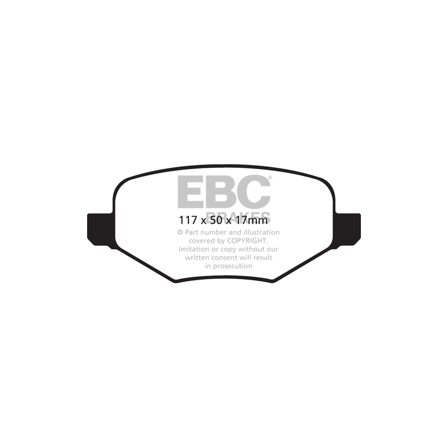 EBC PD40K2194 Ford Flex Ultimax Pad & Plain Disc Kit 3 | ML Performance UK Car Parts