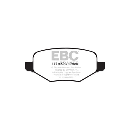 EBC PD40K2194 Ford Flex Ultimax Pad & Plain Disc Kit 3 | ML Performance UK Car Parts