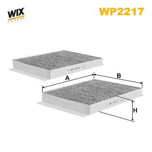 WIX Filters WP2217 Pollen Filter Suitable For Mercedes-Benz S-Class