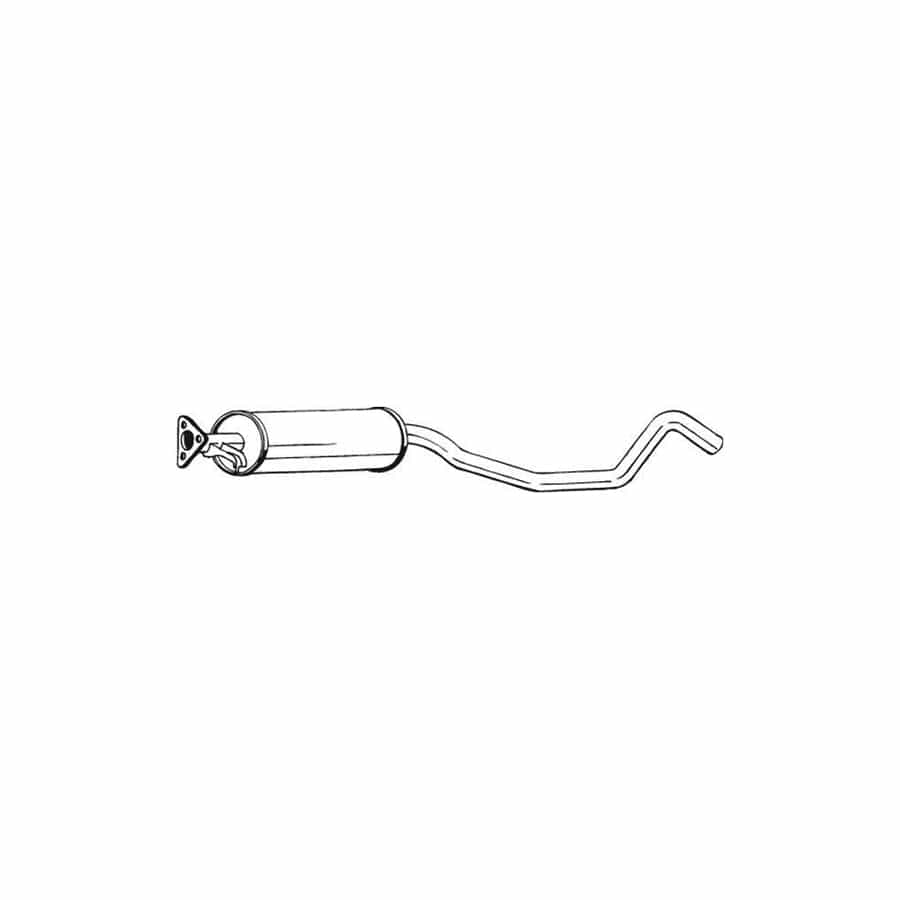 Bosal 280-919 Rear Silencer For Toyota Carina