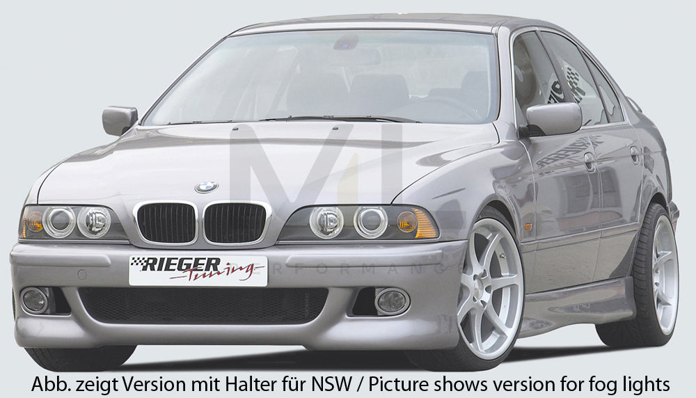 Rieger 00053101 BMW 5 Series E39 Front Bumper 2 | ML Performance UK Car Parts