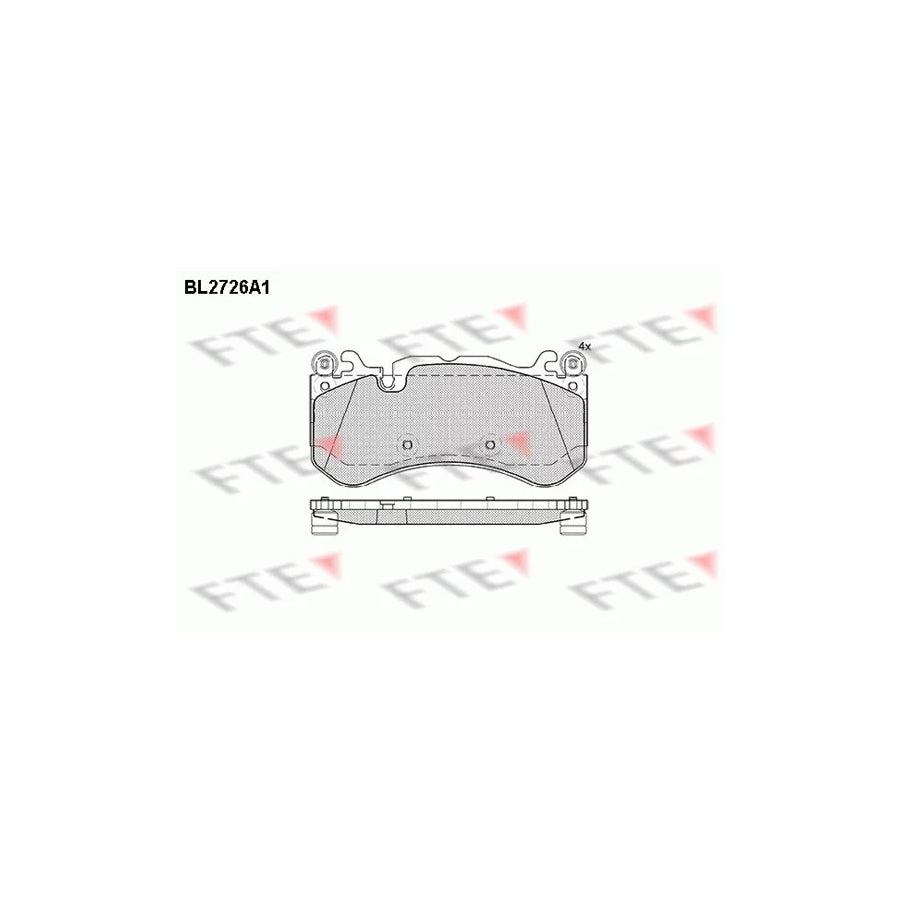 Fte 9010949 Brake Pad Set | ML Performance UK Car Parts