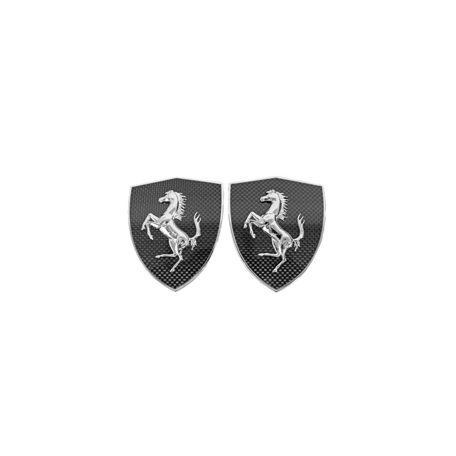 Carbon Fiber Shields/Fender Badges - Ferrari 308  | ML Performance UK