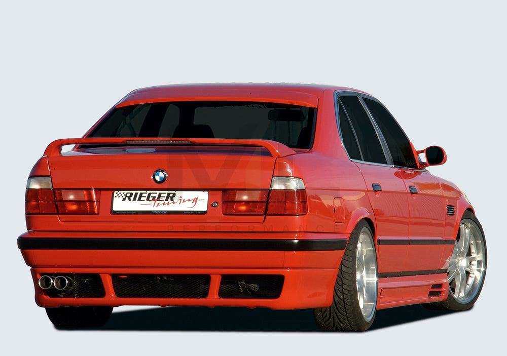 Rieger 00053016 BMW 5 Series E34 Rear Diffuser 2 | ML Performance UK Car Parts