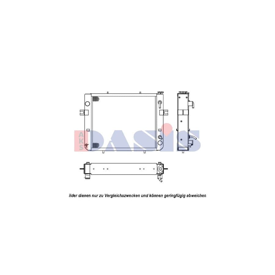 AKS Dasis 430031N Engine Radiator | ML Performance UK