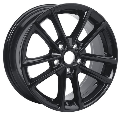 GENUINE FORD 2409386 FOCUS ALLOY WHEEL 16" 5 X 2-SPOKE DESIGN, ABSOLUTE BLACK | ML Performance UK