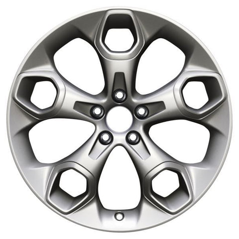 GENUINE FORD 2237357 x4 SET OF 4 KUGA ALLOY WHEEL 19" 5-SPOKE DESIGN, SILVER 2008 - 10/2012 | ML Performance UK