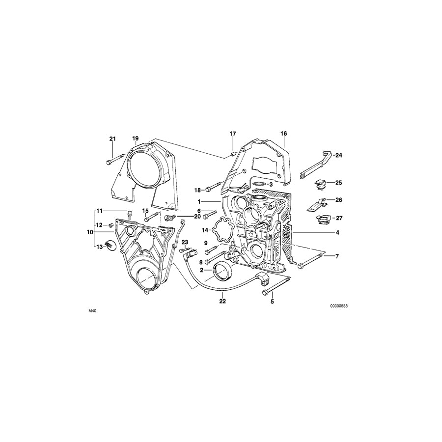 Genuine BMW 11141714619 E30 E34 E36 Shaft Seal 42X52X8 (Inc. 318i, 518i & 316i) | ML Performance UK Car Parts