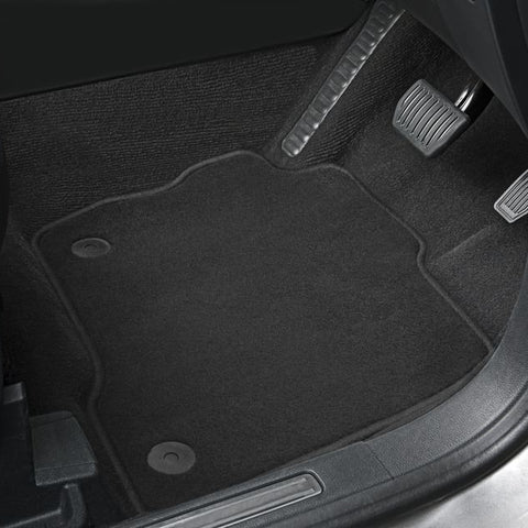 GENUINE FORD 2169414 S-MAX & GALAXY CARPET FLOOR MATS BLACK, FRONT | ML Performance UK