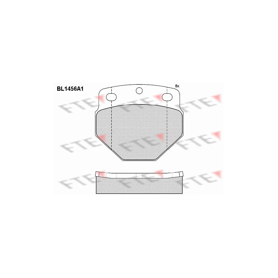 Fte BL1456A1 Brake Pad Set | ML Performance UK Car Parts