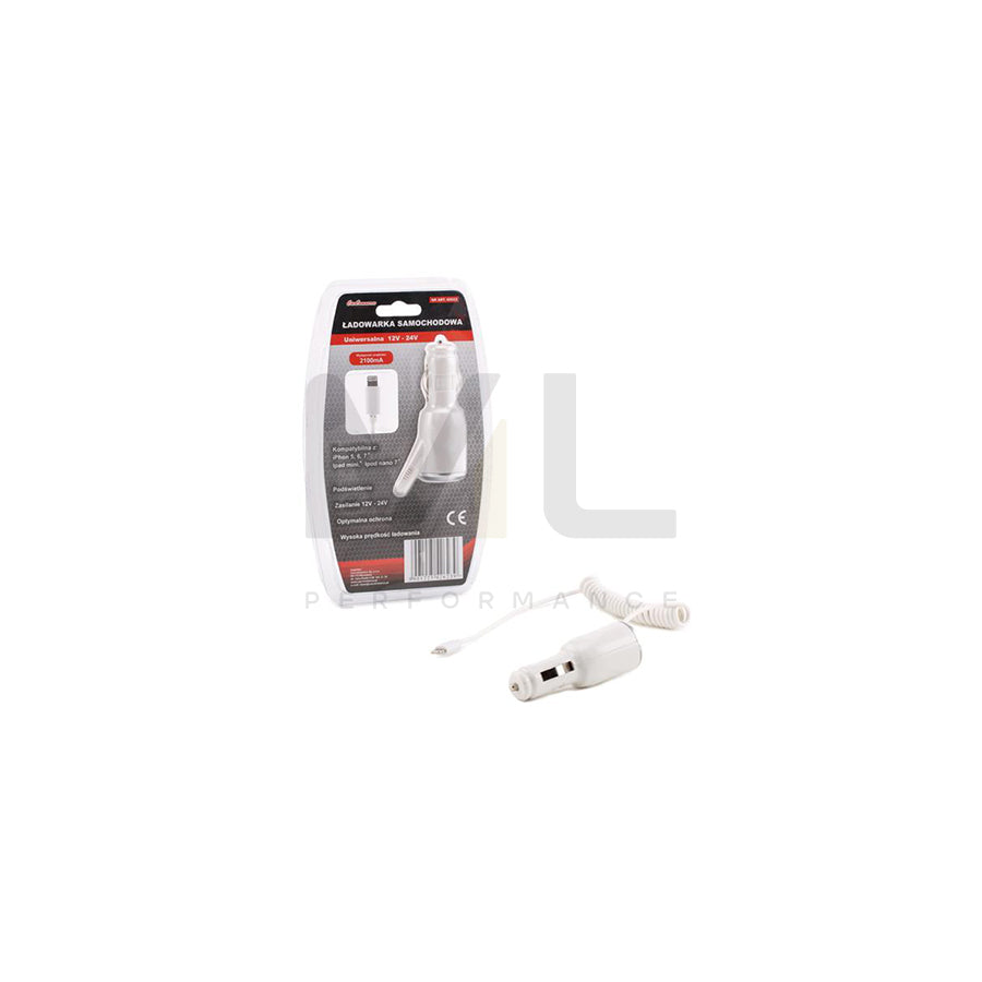 CARCOMMERCE 42623 In-car charger Number of inlets/outlets: 1, Lightning | ML Performance Car Parts