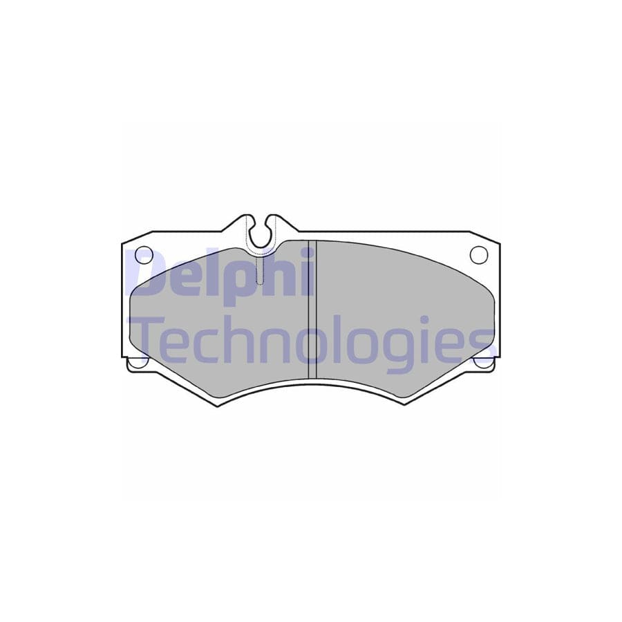 Delphi Lp468 Brake Pad Set