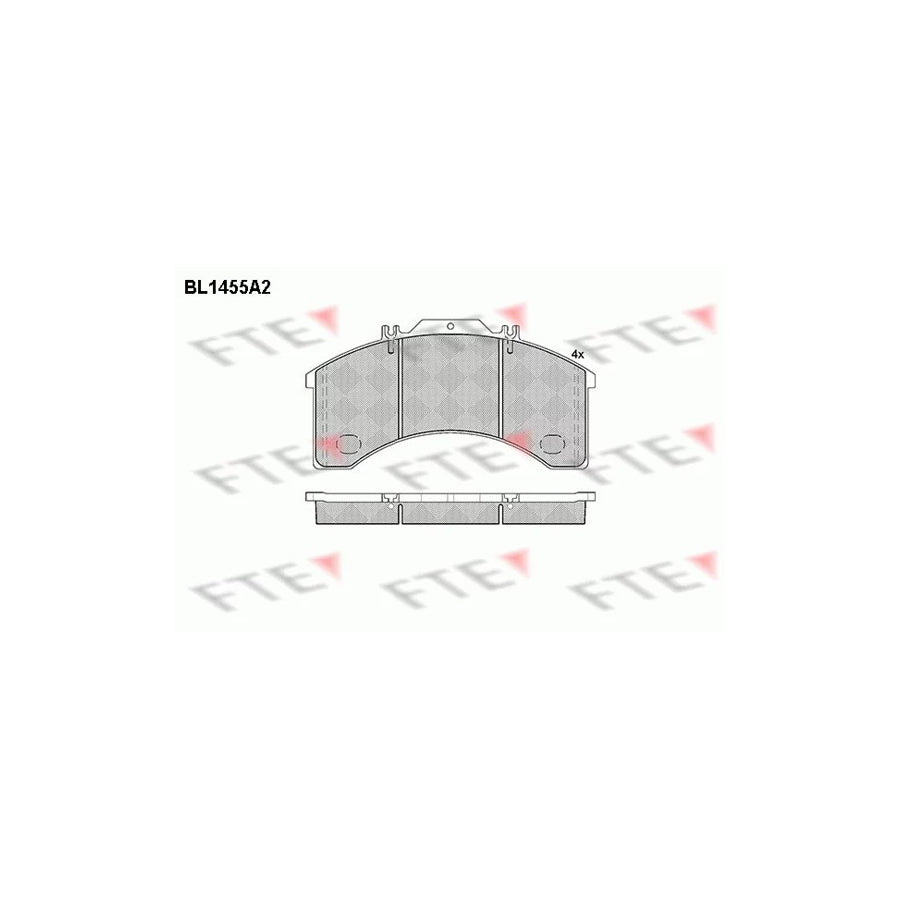 Fte BL1455A2 Brake Pad Set | ML Performance UK Car Parts